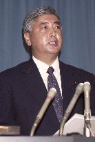 Nakatani admits Defense Agency kept tabs on info-seekers